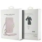 Guess Torebka GUWBZP4GFTSP różowy/pink Zip 4G Triangle - Image 5