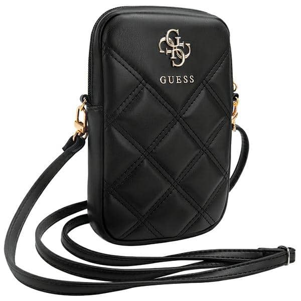 Guess Τσάντα GUWBZPSQSSGK μαύρο/black Zip Quilted 4G - Image 3
