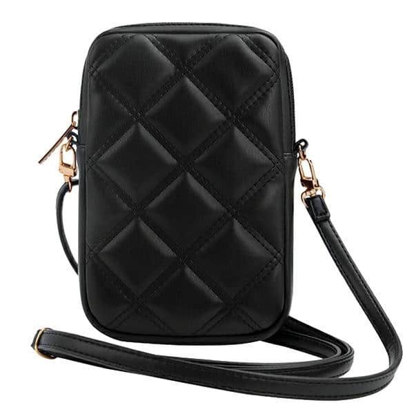 Guess Τσάντα GUWBZPSQSSGK μαύρο/black Zip Quilted 4G - Image 4