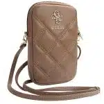 Guess Torebka GUWBZPSQSSGW brązowy/brown Zip Quilted 4G - Image 3
