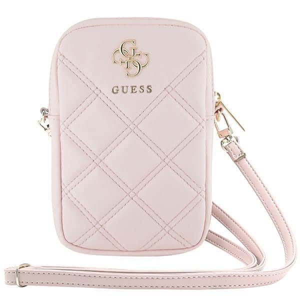 Guess Τσάντα GUWBZPSQSSGP ροζ/pink Zip Quilted 4G - Image 2