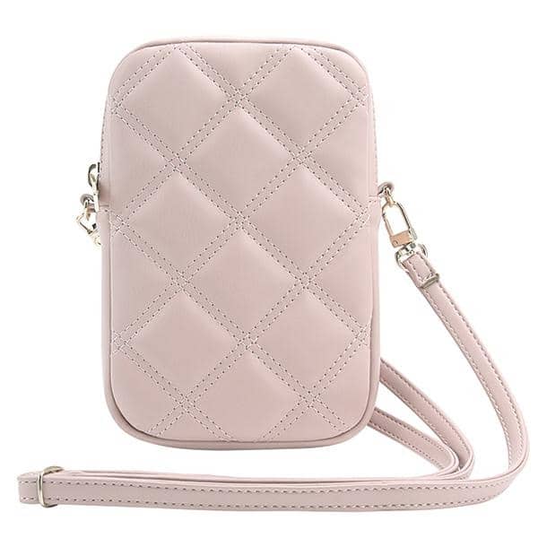 Guess Τσάντα GUWBZPSQSSGP ροζ/pink Zip Quilted 4G - Image 4
