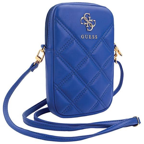 Guess Τσάντα GUWBZPSQSSGB μπλέ Zip Quilted 4G - Image 3
