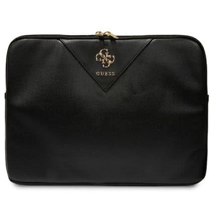 Guess Θήκη GUCS14ZPGSTEGK 14" μαύρο/black Triangle 4G