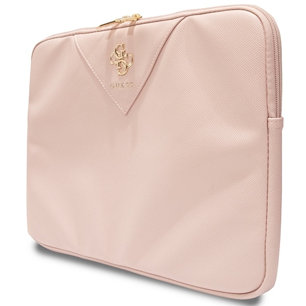 Guess Θήκη GUCS14ZPGSTEGP 14" ροζ/pink Triangle 4G - Image 2