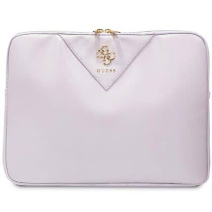 Guess Θήκη GUCS14ZPGSTEGU 14" μώβ/purple Triangle 4G
