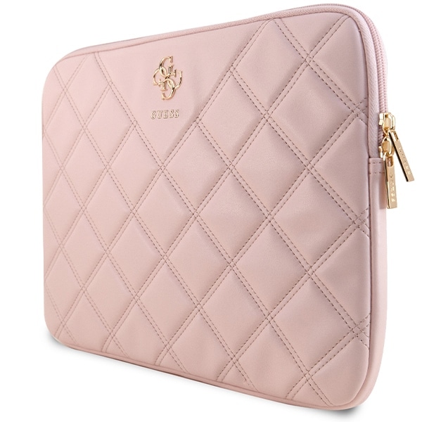 Guess Θήκη GUCS14ZPSQSSGP 14" ροζ/pink Quilted 4G - Image 2