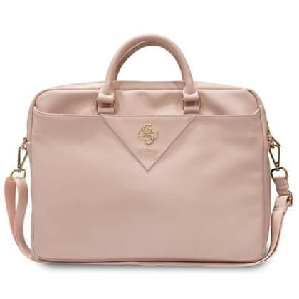 Guess Τσάντα GUCB15ZPGSTEGP 16" ροζ/pink Triangle 4G