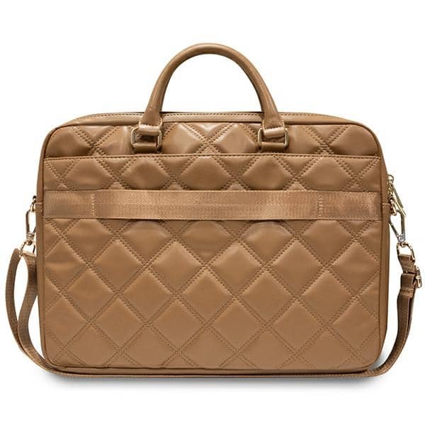 Guess Τσάντα GUCB15ZPSQSSGW 16" καφέ/brown Quilted 4G - Image 3