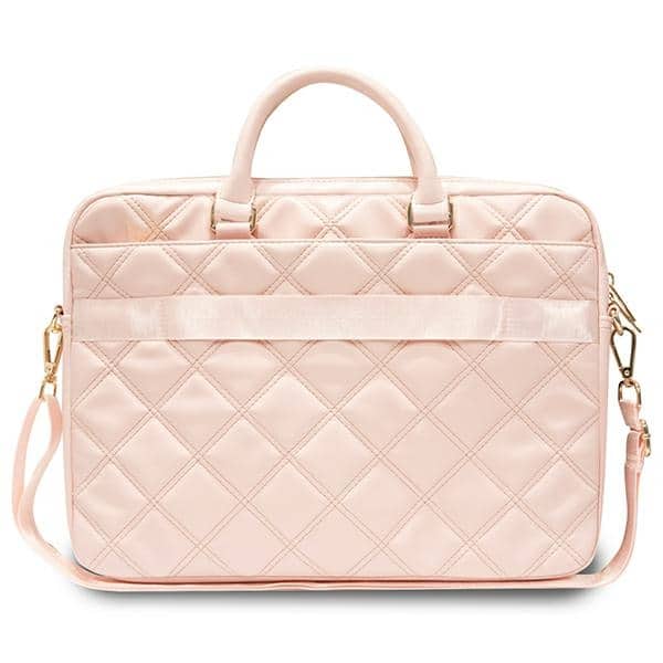 Guess Τσάντα GUCB15ZPSQSSGP 16" ροζ/pink Quilted 4G - Image 3
