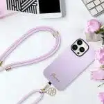 Guess GUOUCNMG4EU Universal CBDY Cord pasek liliowy/lila Nylon 4G Metal Charm - Image 4
