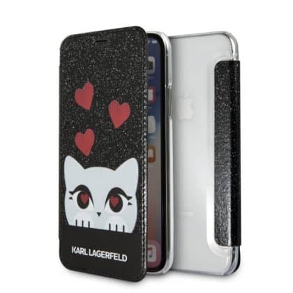 Karl Lagerfeld Valentine - θήκη για Apple iPhone X/Xs - Μαύρο