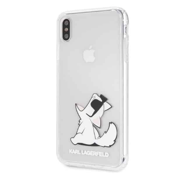 Karl Lagerfeld Choupette Fun - θήκη για Apple iPhone XS Max - Διάφανο - Image 2