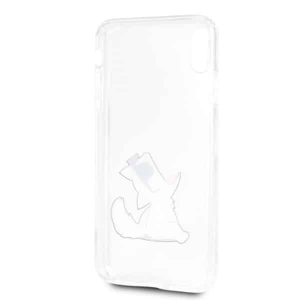 Karl Lagerfeld Choupette Fun - θήκη για Apple iPhone XS Max - Διάφανο - Image 4