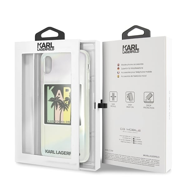 Karl Lagerfeld Kalifornia Dreams - θήκη για Apple iPhone XS Max - Πολύχρωμο - Image 5