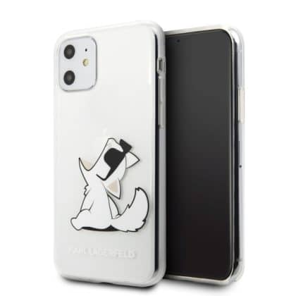 Karl Lagerfeld Choupette Fun - θήκη για Apple iPhone 11 / XR - Διάφανο