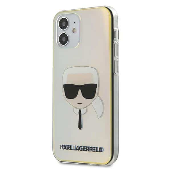 Karl Lagerfeld Iridescent Karl`s Head - Apple iPhone 12 mini - Πολύχρωμο - Image 2