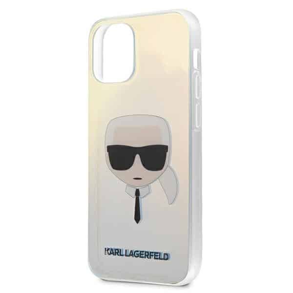 Karl Lagerfeld Iridescent Karl`s Head - Apple iPhone 12 mini - Πολύχρωμο - Image 4