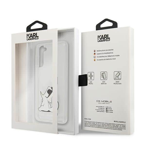 Karl Lagerfeld Choupette Fun - θήκη για Samsung Galaxy S21+ 5G - Διάφανο - Image 8