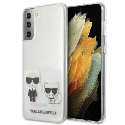 Karl Lagerfeld Karl & Choupette - θήκη για Samsung Galaxy S21+ 5G - Διάφανο