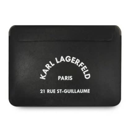 Karl Lagerfeld Θήκη KLCS133RSGSFBK 13" μαύρη/black Saffiano RSG