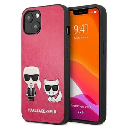 Karl Lagerfeld Karl & Choupette - θήκη για Apple iPhone 13 mini - Πολύχρωμο