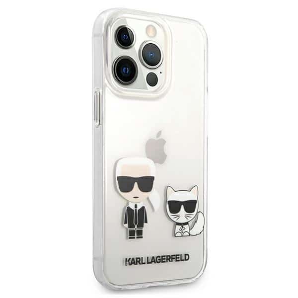 Karl Lagerfeld Transparent Karl & Choupette - θήκη για Apple iPhone 13 Pro Max - Διάφανο - Image 4