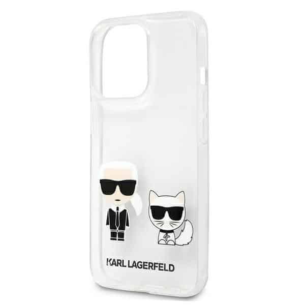 Karl Lagerfeld Transparent Karl & Choupette - θήκη για Apple iPhone 13 Pro Max - Διάφανο - Image 6