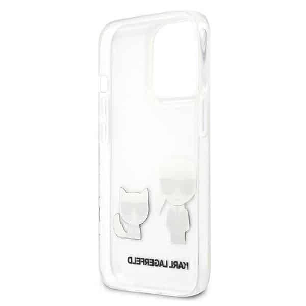 Karl Lagerfeld Transparent Karl & Choupette - θήκη για Apple iPhone 13 Pro Max - Διάφανο - Image 7
