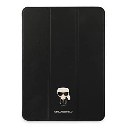 Karl Lagerfeld KLFC11OKMK Θήκη βιβλίου iPad 11" Pro 2021 μαύρη/black Saffiano Karl Iconic