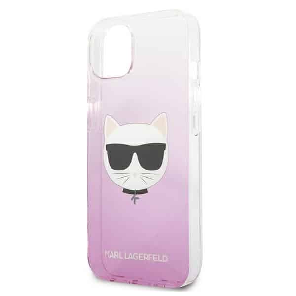 Karl Lagerfeld Choupette Head - Apple iPhone 13 mini - Ροζ - Image 6