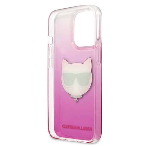 Karl Lagerfeld Choupette Head - θήκη για Apple iPhone 13 Pro - Ροζ - Image 7