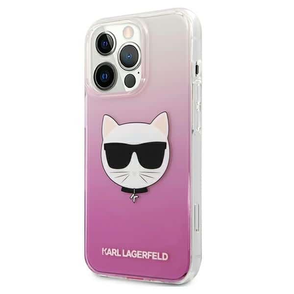Karl Lagerfeld Choupette Head - θήκη για Apple iPhone 13 Pro Max - Ροζ - Image 2