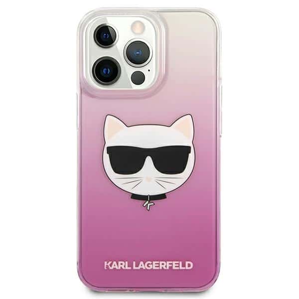 Karl Lagerfeld Choupette Head - θήκη για Apple iPhone 13 Pro Max - Ροζ - Image 3