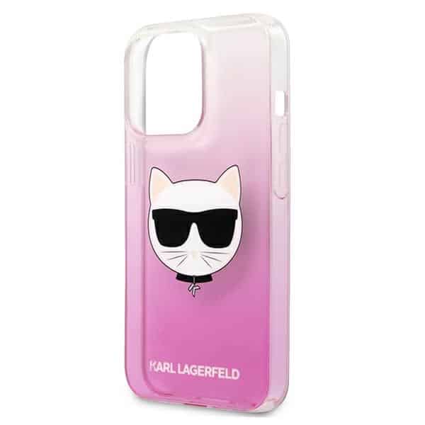 Karl Lagerfeld Choupette Head - θήκη για Apple iPhone 13 Pro Max - Ροζ - Image 6
