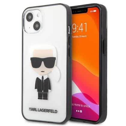 Karl Lagerfeld Ikonik Karl - θήκη για Apple iPhone 13 mini - Διάφανο