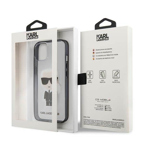 Karl Lagerfeld Ikonik Karl - θήκη για Apple iPhone 13 mini - Διάφανο - Image 8