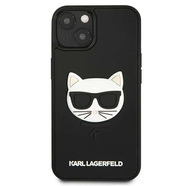 Karl Lagerfeld 3D Rubber Choupette - θήκη για Apple iPhone 13 mini - Μαύρο - Image 3