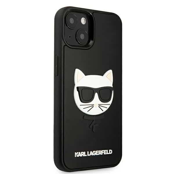 Karl Lagerfeld 3D Rubber Choupette - θήκη για Apple iPhone 13 mini - Μαύρο - Image 4