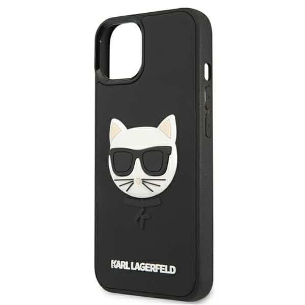 Karl Lagerfeld 3D Rubber Choupette - θήκη για Apple iPhone 13 mini - Μαύρο - Image 6