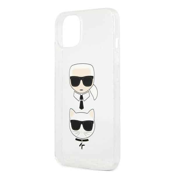 Karl Lagerfeld Glitter Karl`s & Choupette - θήκη για Apple iPhone 13 mini - Διάφανο - Image 6