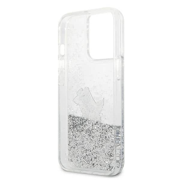 Karl Lagerfeld Liquid Glitter - Choupette Fun - θήκη για Apple iPhone 13 Pro Max - Διάφανο - Image 7