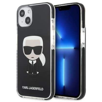 Karl Lagerfeld Ikonik Karl - θήκη για Apple iPhone 13 mini - Μαύρο