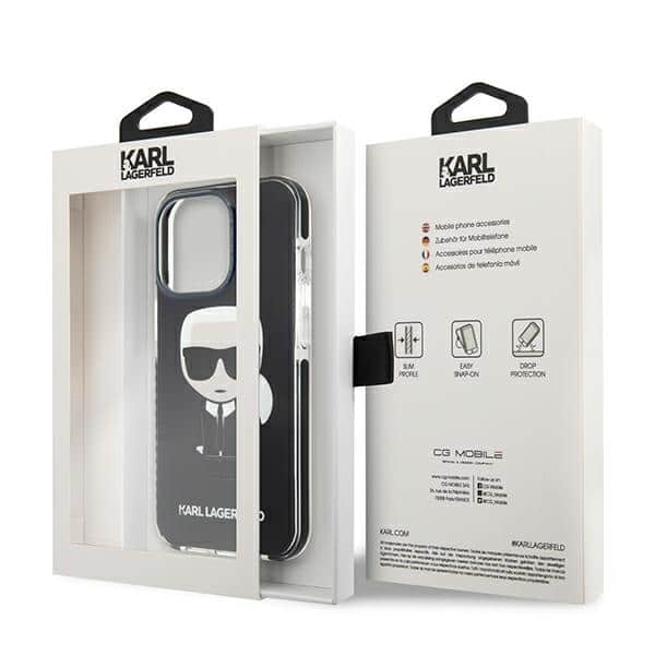 Karl Lagerfeld Iconic Karl - θήκη για Apple iPhone 13 / Pro - Μαύρο - Image 8