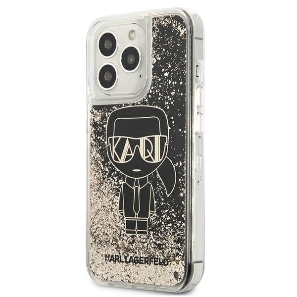 Karl Lagerfeld Liquid Glitter - θήκη για Apple iPhone 13 Pro Max - Μαύρο - Image 2