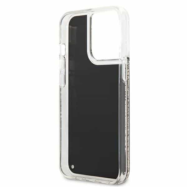 Karl Lagerfeld Liquid Glitter - θήκη για Apple iPhone 13 Pro Max - Μαύρο - Image 7