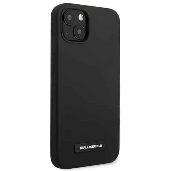 Karl Lagerfeld Silicone - θήκη για Apple iPhone 13 mini - Μαύρο - Image 4
