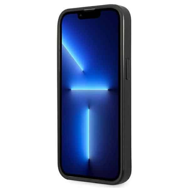 Karl Lagerfeld Saffiano Plaque - θήκη για Apple iPhone 13 Pro Max - Ασημί - Image 5