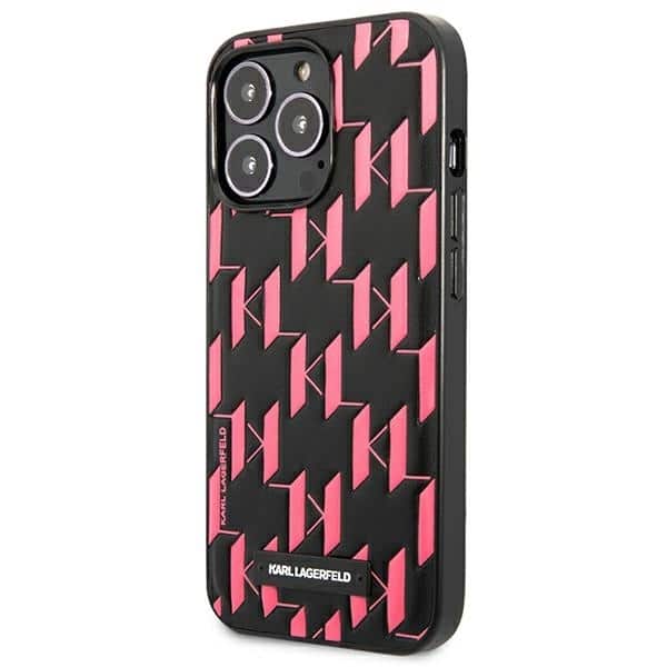 Karl Lagerfeld Μονόγραμμα - θήκη για Apple iPhone 13 / Pro - Ροζ - Image 2
