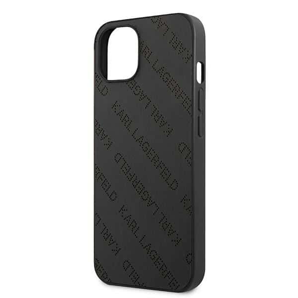 Karl Lagerfeld Perforated Allover - θήκη για Apple iPhone 13 mini - Μαύρο - Image 6